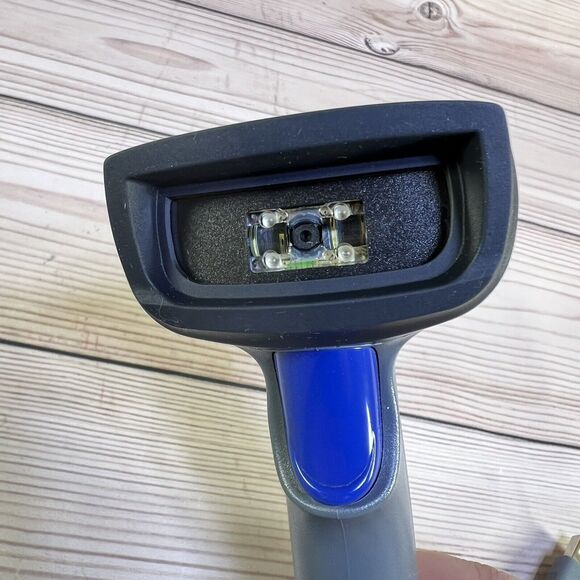 Intermec SR30 Handheld Barcode Scanner USB Wired + Adjustable Symbol Stand WORKS - Picture 6 of 15